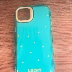 Case-Mate Teal and Yellow Polka Dot Phone Case